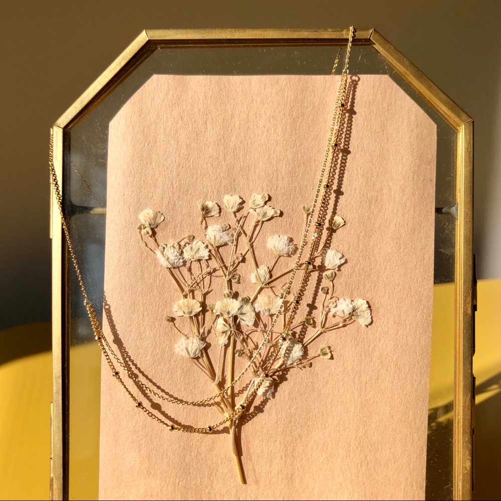 Layered Spheres Necklace